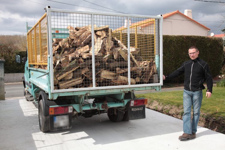 Livraison du bois sur toute la Vendée