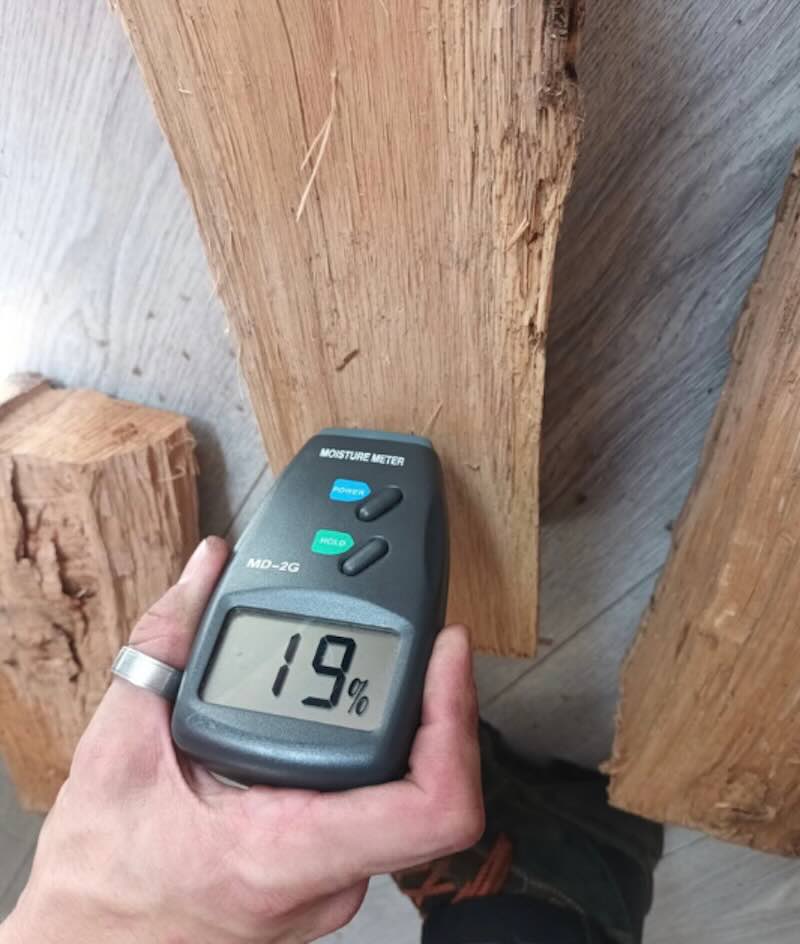 Bois de chauffage de type charme