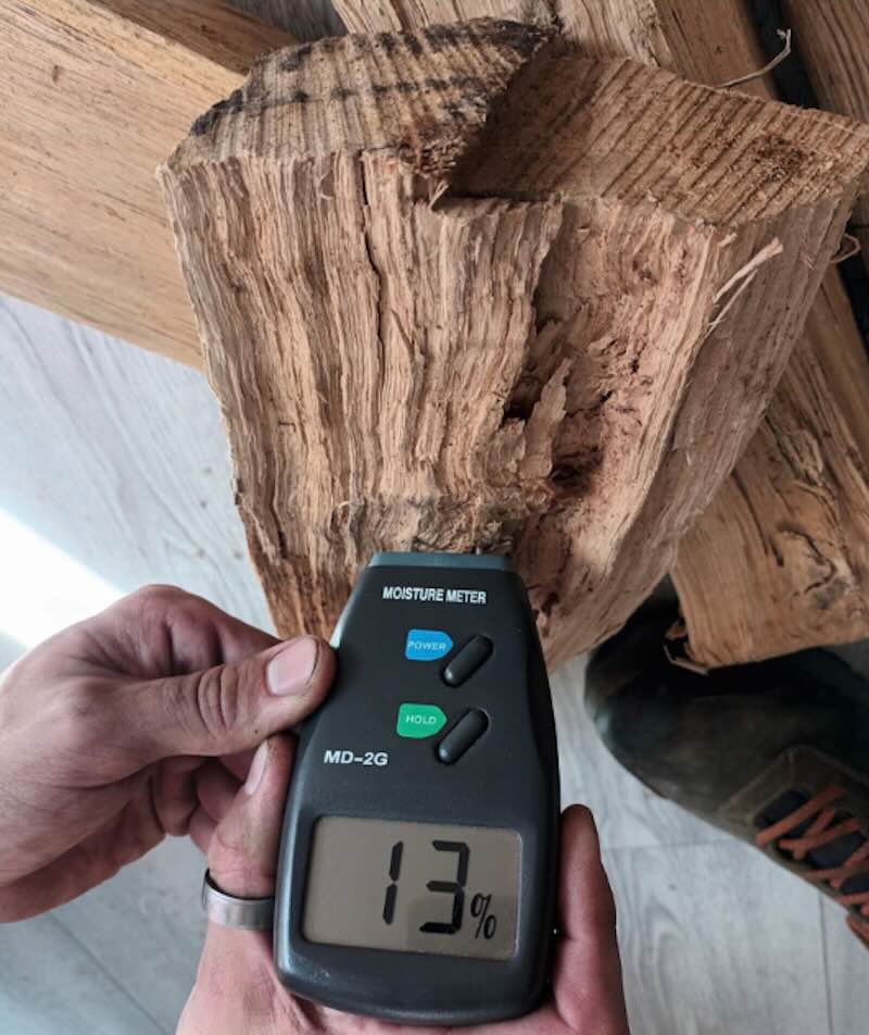 Bois de chauffage de type frêne