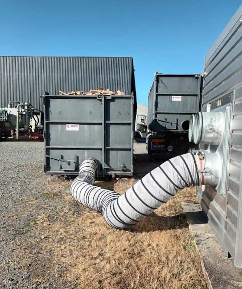 Bois de chauffage de type chataigner